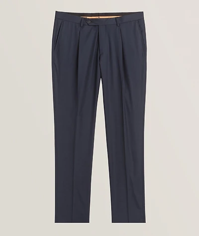 Pleated Wool Pants