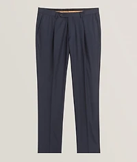 Pleated Wool Pants