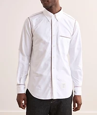 Contrast Stitch Cotton Oxford Shirt