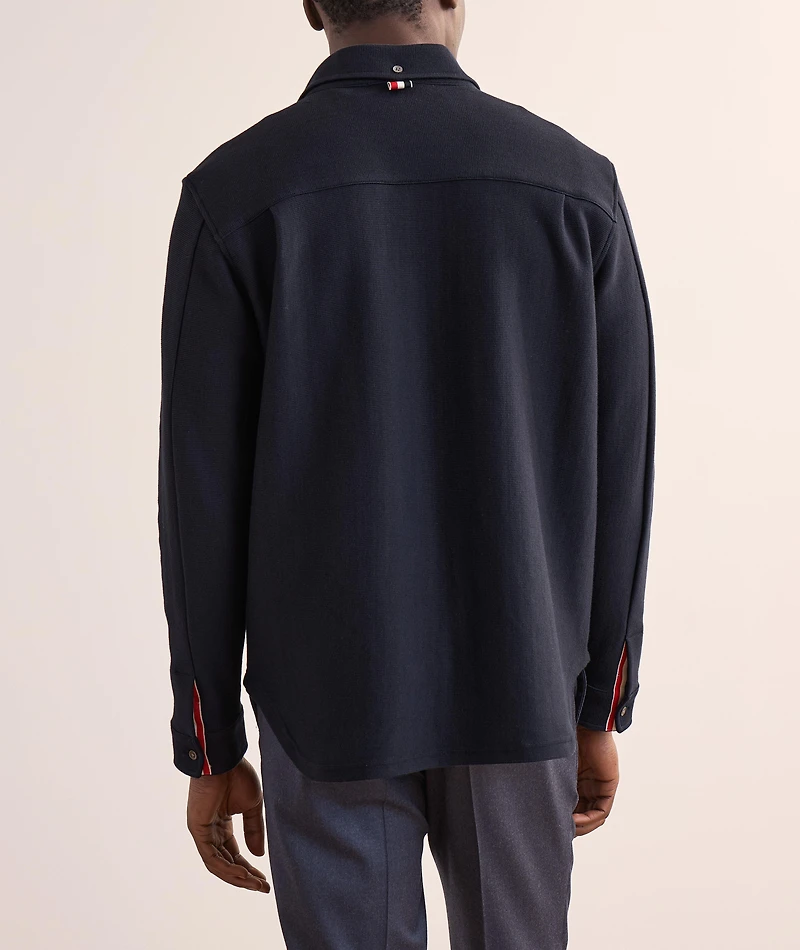 Cotton Double-Face Overshirt