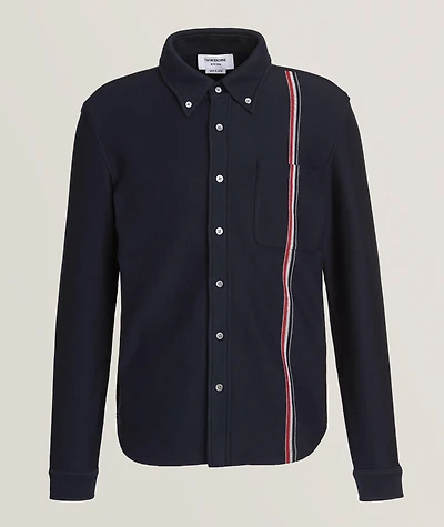 Cotton Double-Face Overshirt