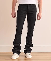 Raw Super Stack Flare Jeans