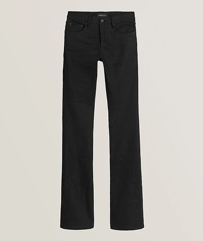 Raw Super Stack Flare Jeans