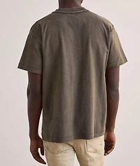Textured Logo Cotton T-Shirt