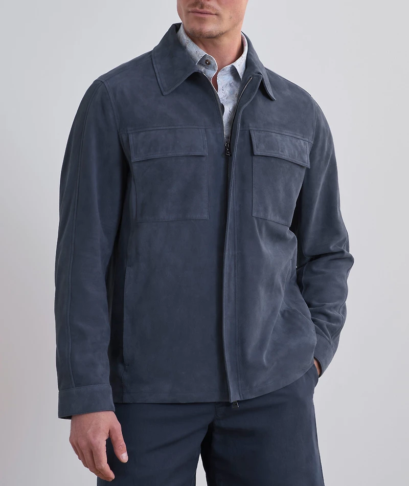 Aqualeather Suede Overshirt