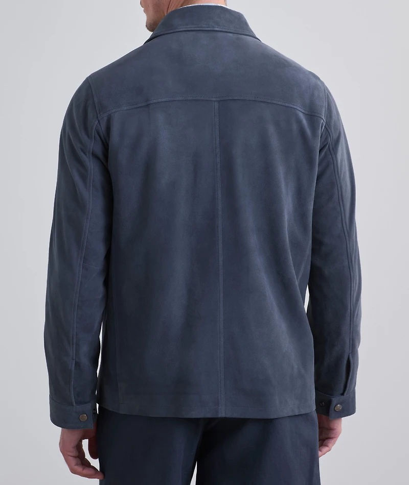 Aqualeather Suede Overshirt
