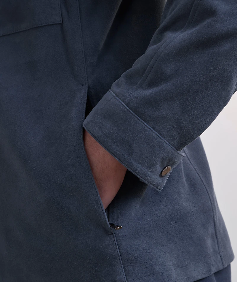 Aqualeather Suede Overshirt