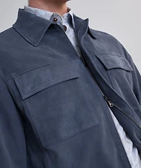 Aqualeather Suede Overshirt