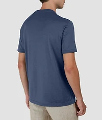 Cotton-Silk Crewneck T-Shirt