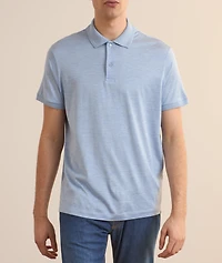 Cotton-Silk Polo Shirt