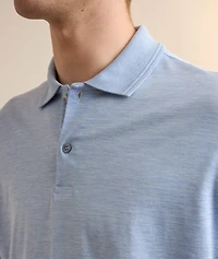 Cotton-Silk Polo Shirt