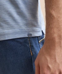 Cotton-Silk Polo Shirt