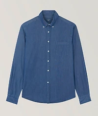 Giza Cotton Denim Shirt
