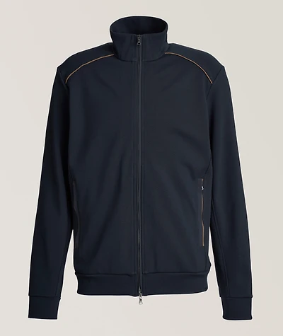 Typhoon Re-4x4 Full-Zip Piping Sweater