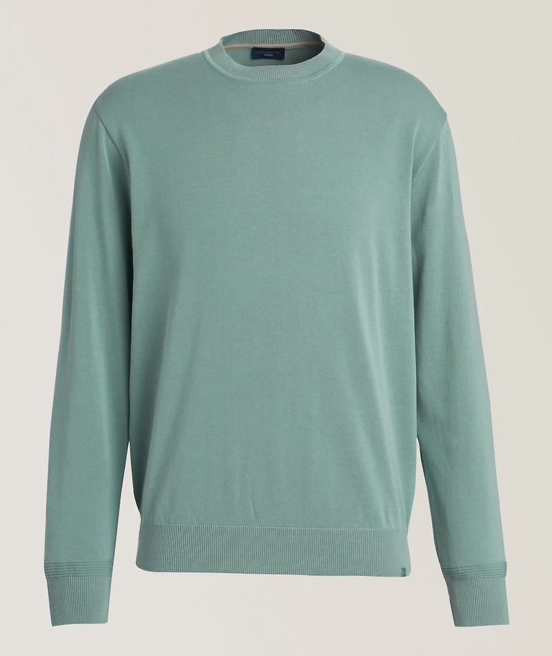 Cool Cotton Crewneck Sweater