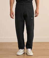 Stacked Box Logo Cotton-Blend Sweatpants