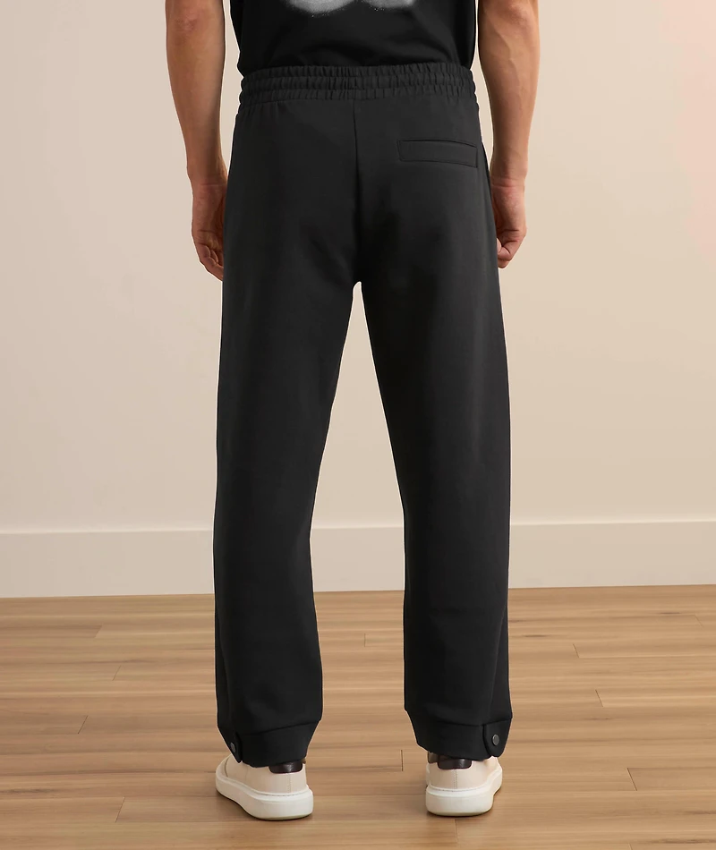Stacked Box Logo Cotton-Blend Sweatpants