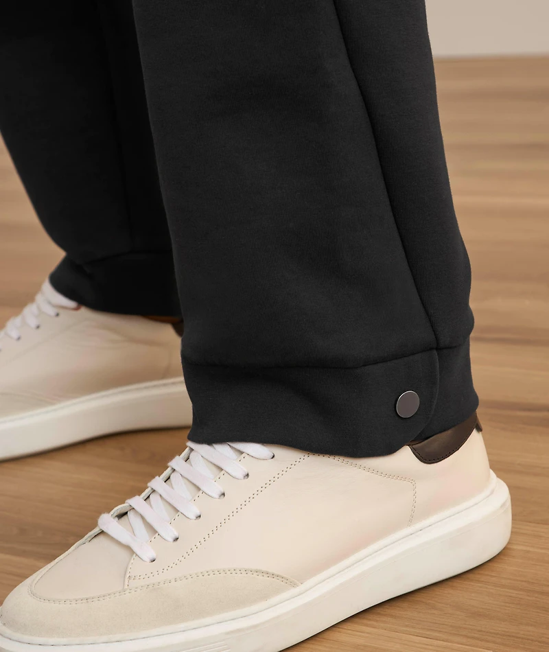 Stacked Box Logo Cotton-Blend Sweatpants