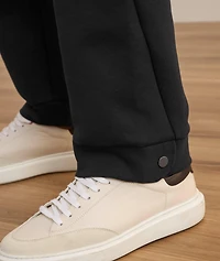 Stacked Box Logo Cotton-Blend Sweatpants