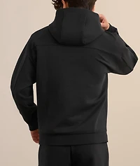 Tonal Logo Hooded Sweater