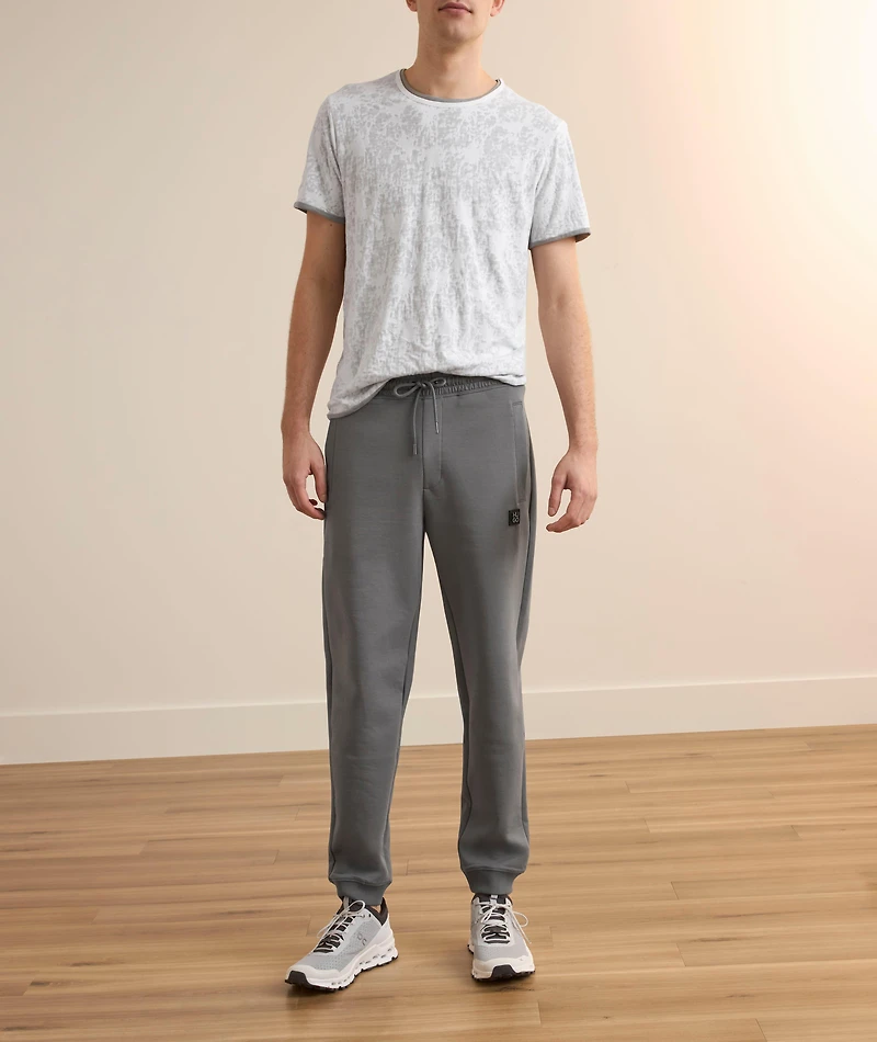 Stacked Box Logo Cotton-Blend Sweatpants