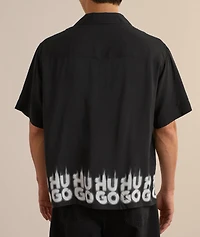 Smoke Logo Camp Shirt