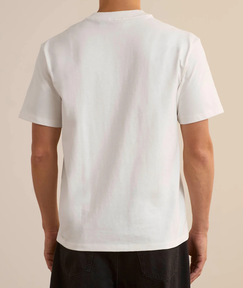Embossed Logo Crewneck T-Shirt