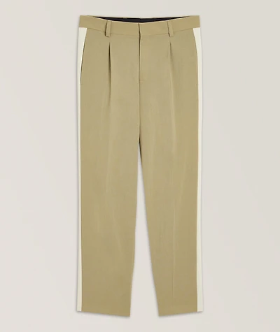 Contrast Side Panel Pants