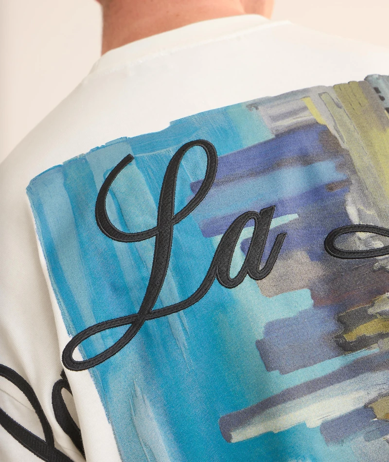 LA Artwork Cotton-Jersey T-Shirt