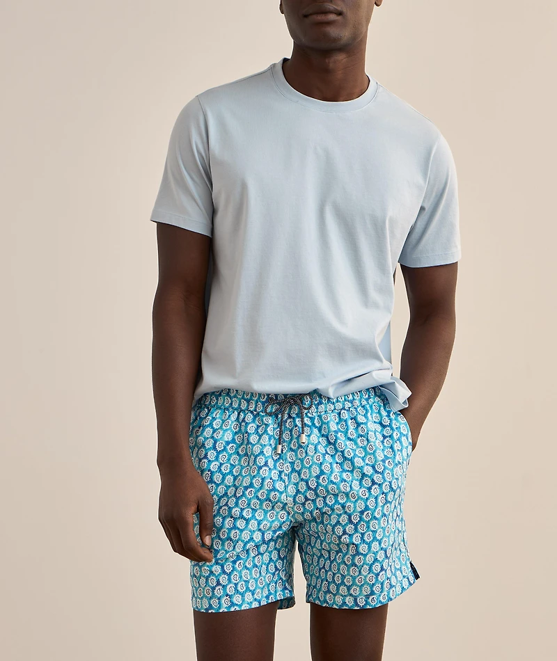 Paisley Swim Shorts