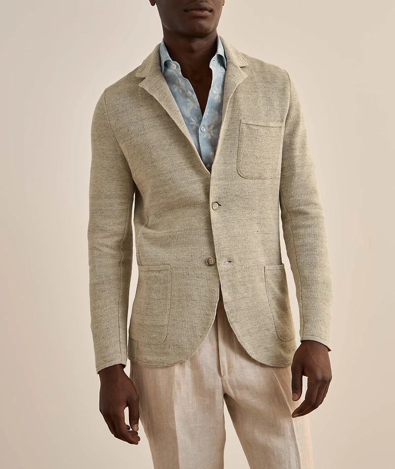 Textured Knit Jacket
