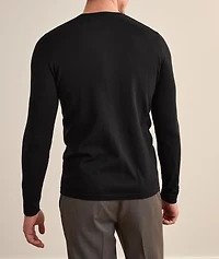 Cotton-Blend Crewneck Sweater