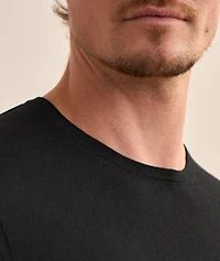 Cotton-Blend Crewneck Sweater