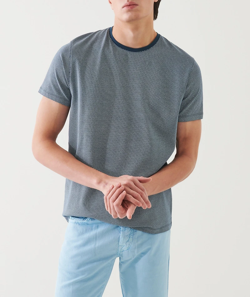Neat Stretch-Pima Cotton T-Shirt