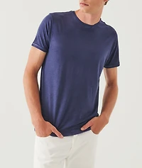 Spray Wash Pima Cotton T-Shirt