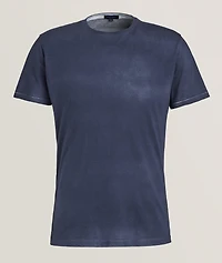Spray Wash Pima Cotton T-Shirt