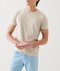 Stretch-Pima Cotton Crewneck T-Shirt