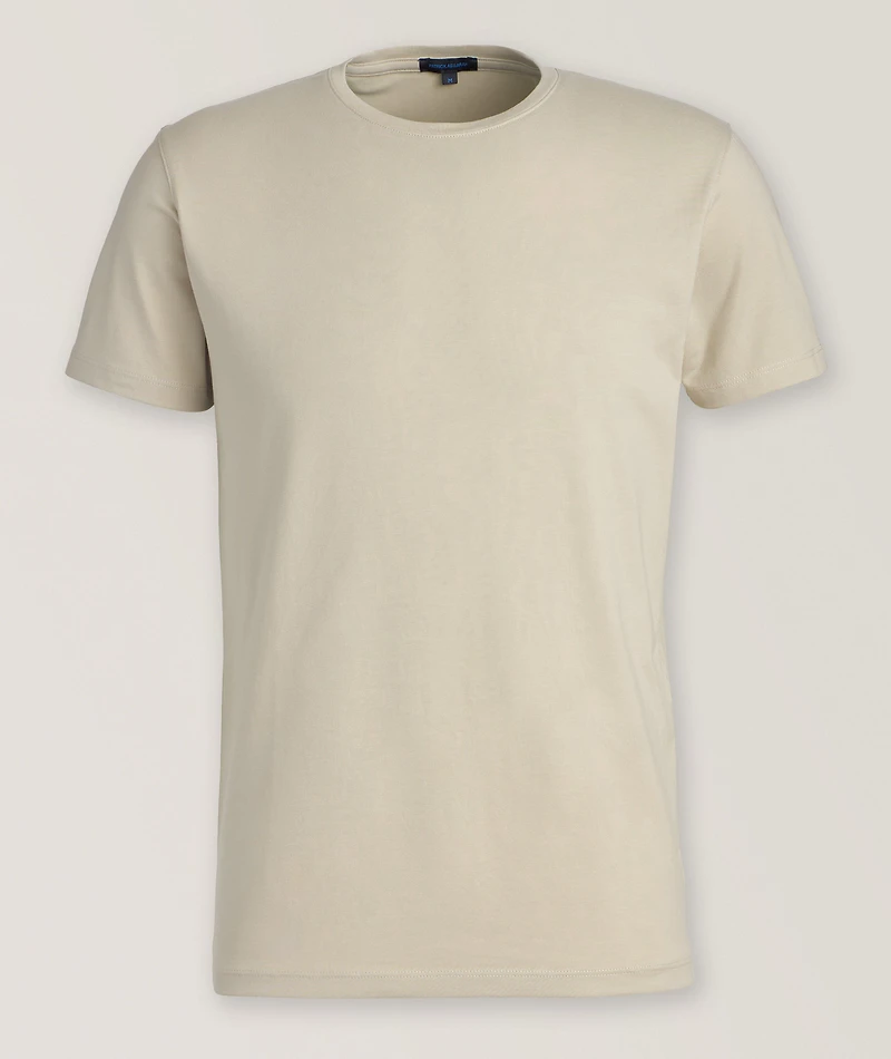 Stretch-Pima Cotton Crewneck T-Shirt