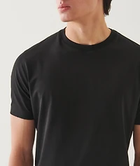 Organic Pima High Neck T-Shirt