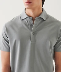 Stretch-Pima Cotton Polo