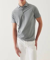 Stretch-Pima Cotton Polo