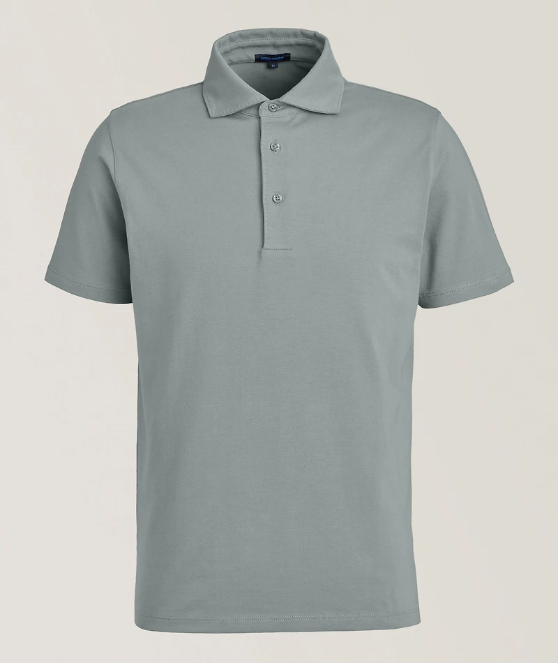 Stretch-Pima Cotton Polo