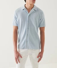 Terry Cotton Camp Shirt