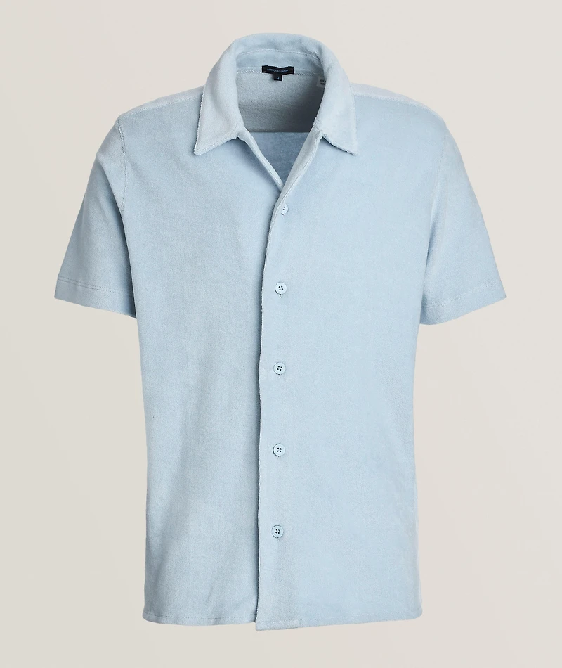 Terry Cotton Camp Shirt