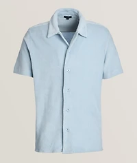 Terry Cotton Camp Shirt