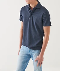Stretch-Pima Cotton Neat Polo