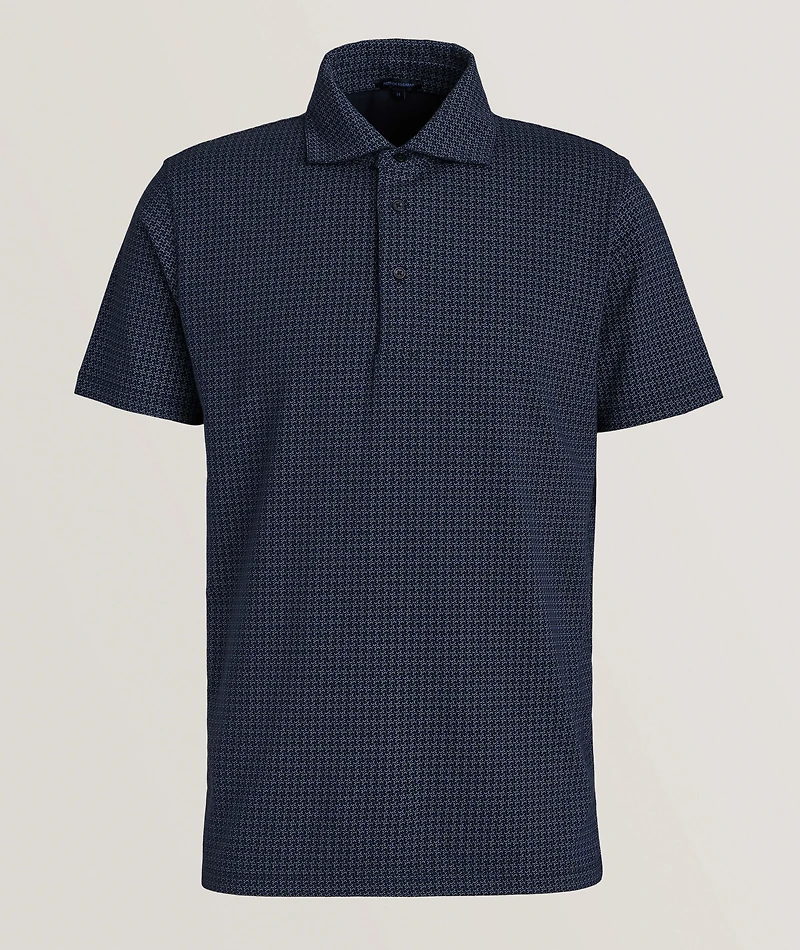Stretch-Pima Cotton Neat Polo