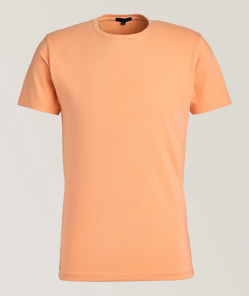 Stretch-Pima Cotton Crewneck T-Shirt