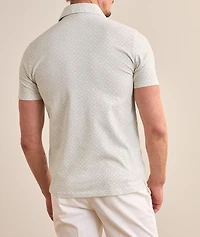 Floral Neat Stretch-Pima Cotton Polo