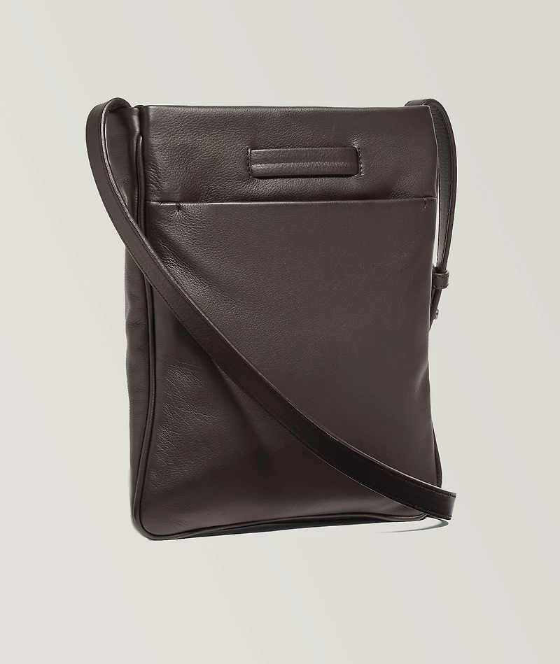 SECONDSKIN Slim Leather Crossbody Bag